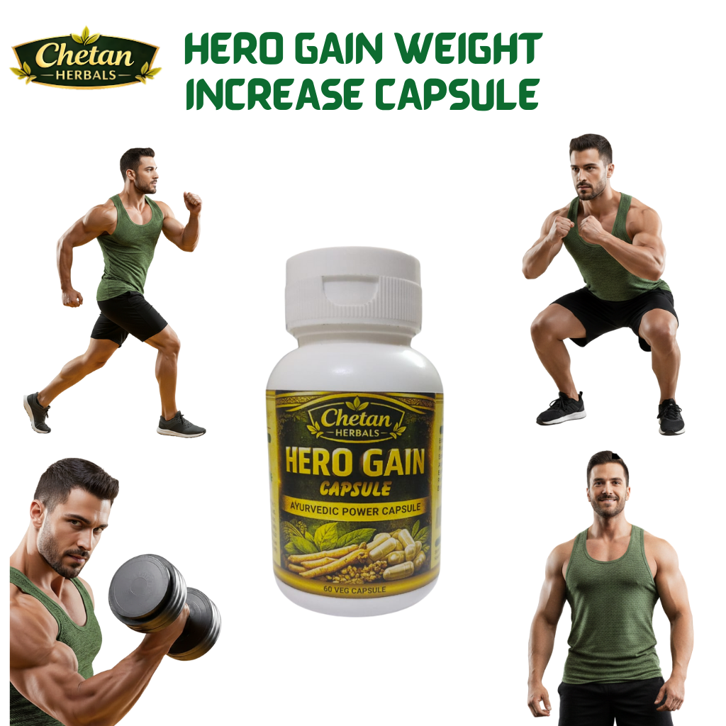 Hero Gain Weight Increase Capsule